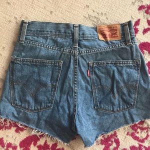 Levi’s denim shorts